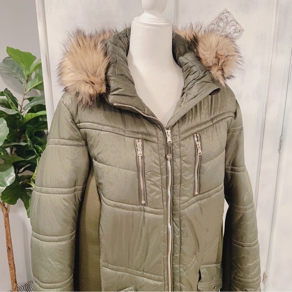 Michael Michael Kors Green Animal Print Jacket Size 3X - Picture 2 of 15